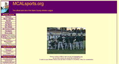 Desktop Screenshot of mcalsports.org